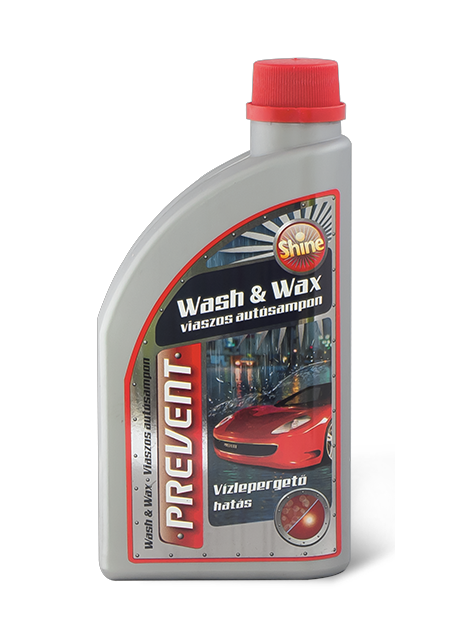 PREVENT Wash & Wax viaszos autósampon